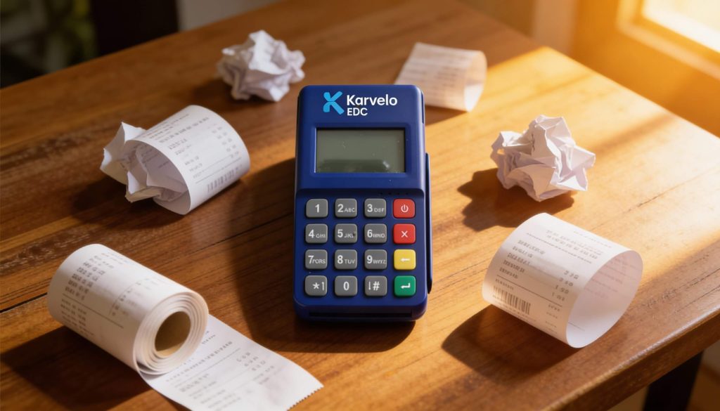 Mesin EDC mini ATM pro Karvelo