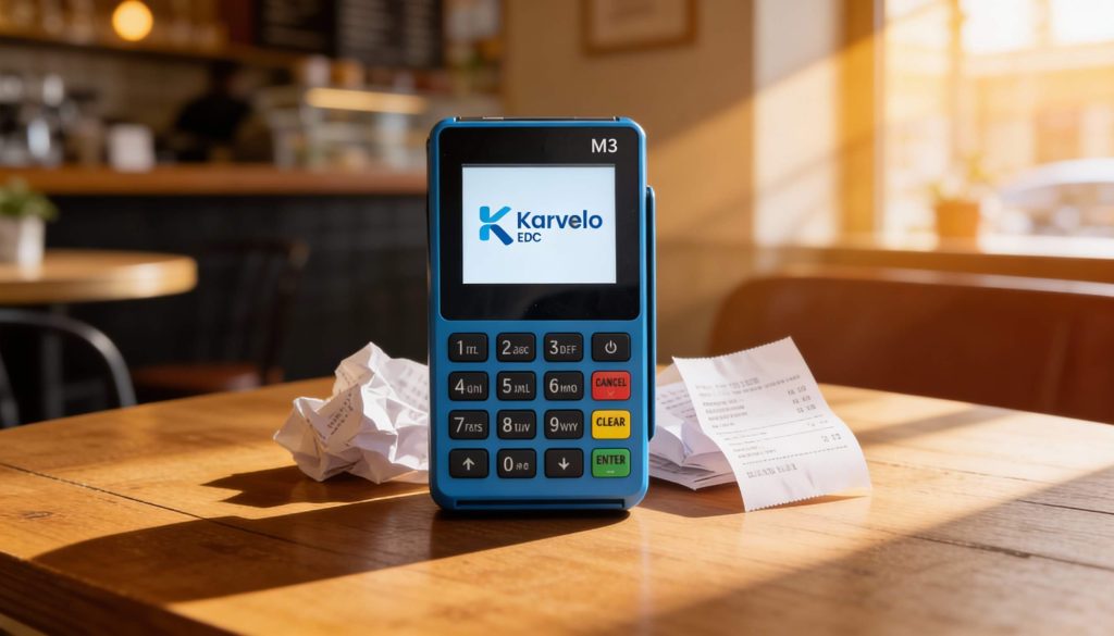 Rekomendasi Mesin EDC Semua Bank Cocok untuk Bisnis dan UMKM 5 EDC Mini M3 Karvelo