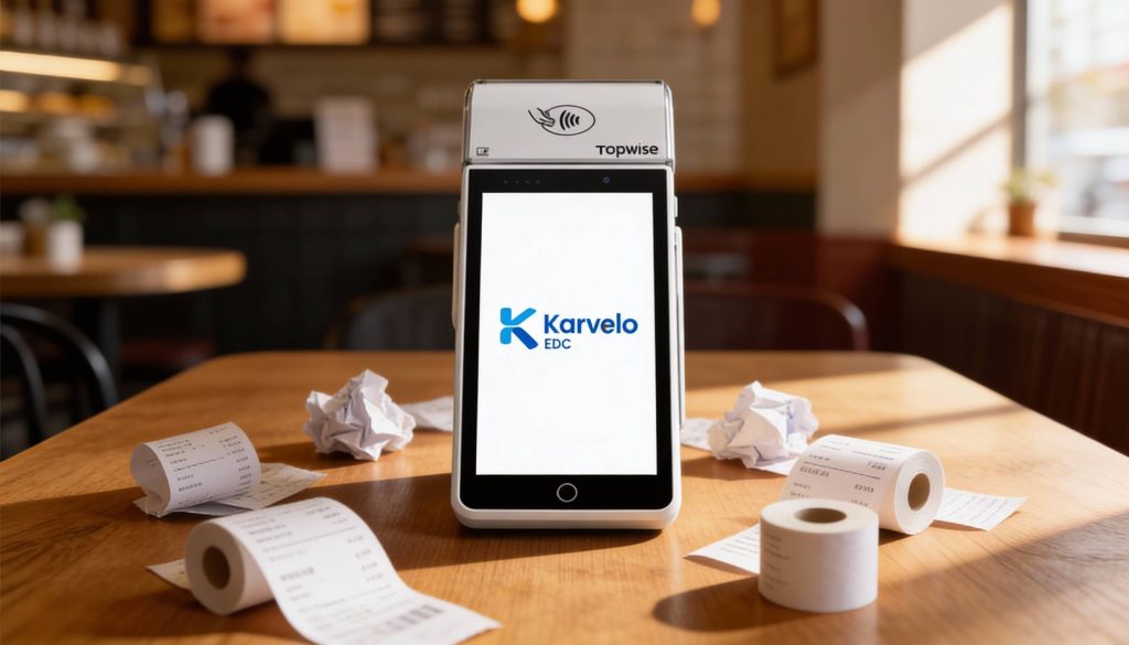 Rekomendasi Mesin EDC Semua Bank Cocok untuk Bisnis dan UMKM 6 EDC Topwise T1 Pro Karvelo