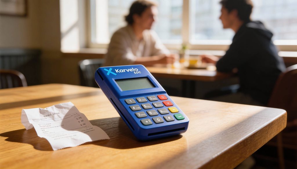 Mesin EDC Mini ATM Pro Karvelo 1