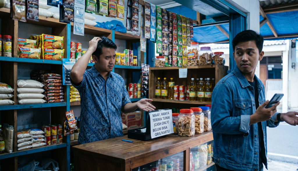 Cara Cerdas Ubah Warung Biasa Jadi Toko Modern dengan Mesin EDC Android 2 Gemini Generated Image ydqmndydqmndydqm