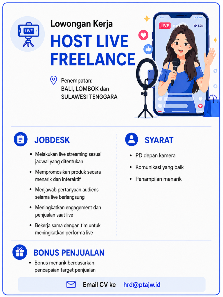 loker hostlive karvelo
