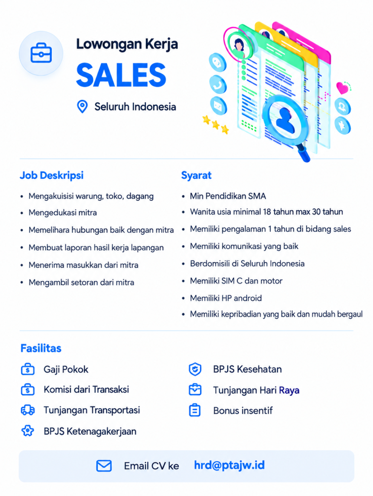 loker sales karvelo